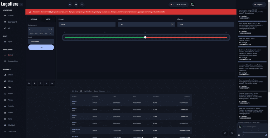 Download Crypto casino source code in 2024 